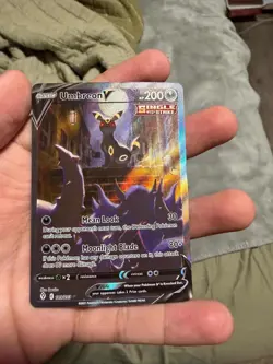 Pokemon TCG Umbreon V 189 FA Alt Art SWSH: Evolving Skies NM - Image 3