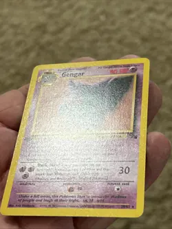Pokemon Gengar 20/62 1st Edition Fossil (Never Played) *Near Mint* - Image 2
