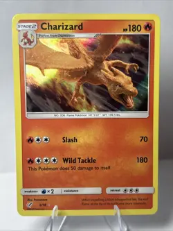 MINT/NM Charizard 5/18 Detective Pikachu Holo Rare Pokemon TCG - Image 1