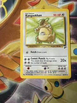 Kangaskhan - 26/130 - Pokemon Base Set 2 Rare Card WOTC - Image 1
