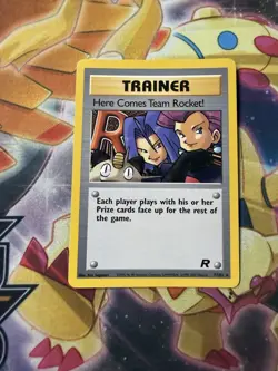 Pokemon Here Comes Team Rocket! (71) Rare Unlimited Team Rocket 71/82 NM - Image 1