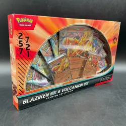 Pokemon TCG Blaziken & Volcanion ex Premium Collection Box SEALED - Image 1
