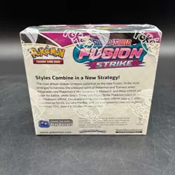 #2 Pokemon TCG Sword & Shield Fusion Strike Booster Box Sealed - Image 4