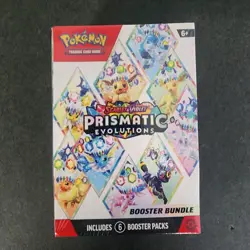 Pokemon TCG Scarlet & Violet Prismatic Evolutions Booster Bundle Factory Sealed - Image 1
