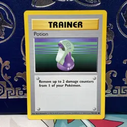 Pokemon - Base Set Shadowless - Potion 94/102 - Common MP - Image 1