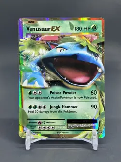 Pokemon TCG Venusaur-EX XY Evolutions 1/108 Holo Holo Rare EX - Image 1