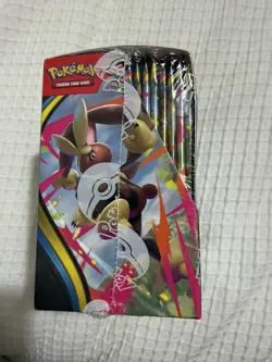 Pokemon TCG Mega Evolution Phantasmal Flames Booster Box. Slight tear on side - Image 4