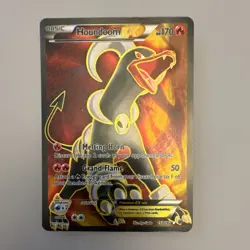 Pokemon Houndoom EX 153/162 Breakthrough Full Art Ultra Rare Holo HP170 - Image 1
