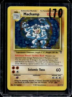 2002 Pokemon Legendary Collection Machamp Holo #15/110 - Image 1