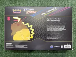 Pokemon TCG Sword & Shield Game Crown Zenith Pikachu VMAX Special Collection Box 820650851889 - Image 2