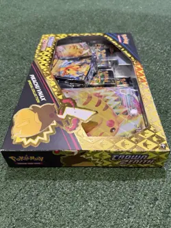 Pokemon TCG Sword & Shield Game Crown Zenith Pikachu VMAX Special Collection Box 820650851889 - Image 3