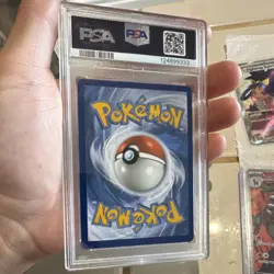 The Pokemon Company Minun Paradox Rift Illustration Rare Holo PSA 9 194/182 - Image 2