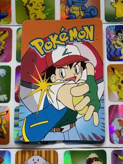 Pokemon 151 Vintage Pocket Monsters Vending HOLO Prism Sticker 2000 Nintendo - Image 5