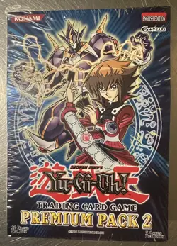 Yugioh 2008 Premium Pack 2 Factory Sealed Booster Box W/Damage - Image 1