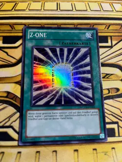 Yugioh Z-ONE WC11-DE003 Super Rare - Image 1