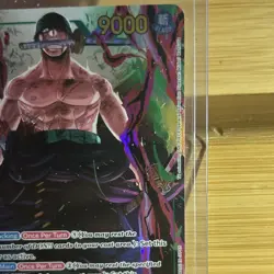 Namco Roronoa Zoro Secret Rare Foil OP06-118 Wings of the Captain One Piece CCG - Image 5