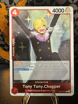 Tony Tony.Chopper One Piece TCG OP10-011 Royal Blood Foil - Image 1