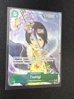 ONE PIECE TCG CARD Tashigi (Alternate Art) - Legacy of the Master (OP12) - Image 2