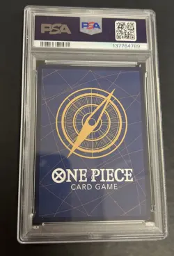 2025 ONE PIECE OP12-LEGACY OF THE MASTER #030 DRACULE MIHAWK PSA 10 - Image 2