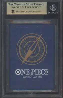 2022-24 One Piece Promos Japanese OP07 PCC #109 Monkey D Luffy BGS 10 PRISTINE - Image 2