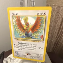 Pokemon Ho-oh Neo Revelation Rare 90 HP Basic 18/64 Regular Unlimited Card - Image 2