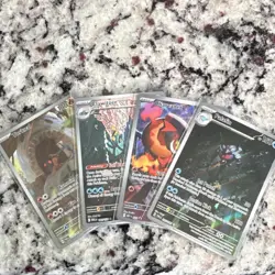 Pokemon TCG Holo Promo 4 Card Lot Torkoal Clawitzer Charcadet Palafin - Image 1