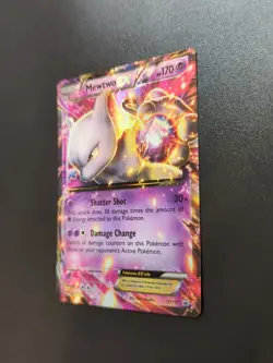 Pokemon Mewtwo EX Holo Black Star Promo Card XY107 XY NM/M - Image 2
