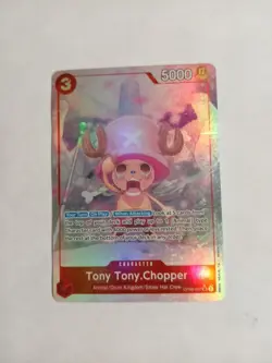 One Piece Card Game TCG Tony Tony.Chopper OP08-007 Alt Art M/NM Condition - Image 1