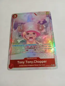 One Piece Card Game TCG Tony Tony.Chopper OP08-007 Alt Art M/NM Condition - Image 2