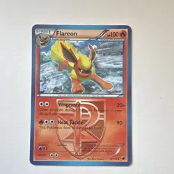 Pokemon Flareon 100 HP Stage 1 Plasma Freeze 12/116 Card - Image 1