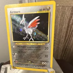 Pokemon Airmure Neo Genesis Holo Rare 60 HP Basic 13/111 French Card - Image 2