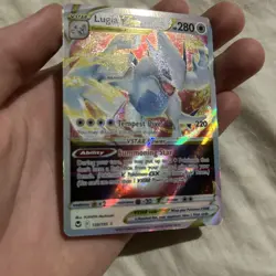 Pokemon Card - Lugia VSTAR Silver Tempest 139/195 Ultra Rare - Image 2