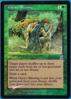 Gaea's Blessing FOIL Time Spiral Timeshifted PLD Special CARD (509466) ABUGames - Image 1