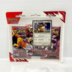 Destined Rivals 3 Pack Blister - Kangaskhan - Sealed Pokemon Card Booster Pack - Image 1