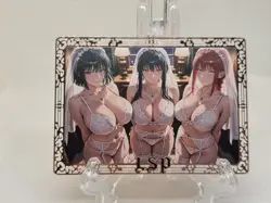 Fubuki,Yor Forger, Makima Metal Waifu Anime Card Serialized - Image 1