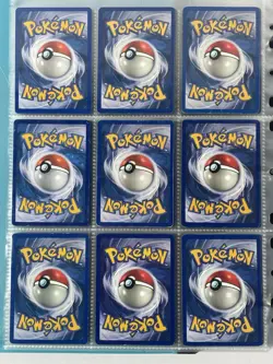 Pokemon Card Collection VTG Binder Holo Rare 1st E-Reader WoTC Alakazam Lapras - Image 2