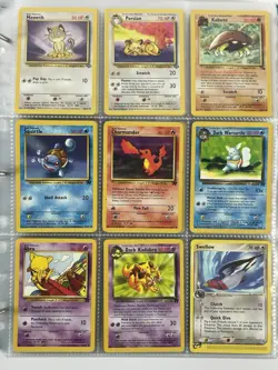 Pokemon Card Collection VTG Binder Holo Rare 1st E-Reader WoTC Alakazam Lapras - Image 3