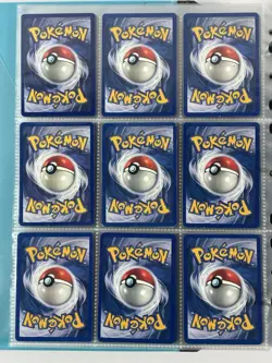 Pokemon Card Collection VTG Binder Holo Rare 1st E-Reader WoTC Alakazam Lapras - Image 4