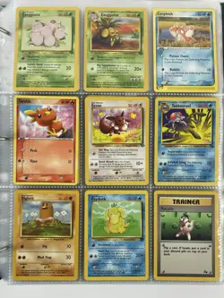 Pokemon Card Collection VTG Binder Holo Rare 1st E-Reader WoTC Alakazam Lapras - Image 5