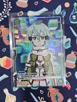 Union Arena Sinon Sword Art Online Rare Battle Promo Card Event Pack Vol 7 - Image 1