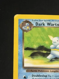 Dark Wartortle 46/82 Team Rocket Pokemon Card WOTC - Image 3