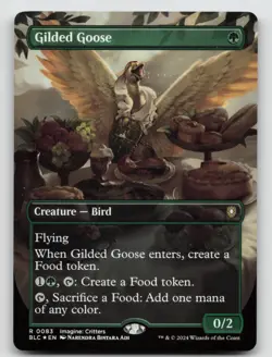 Gilded Goose (Borderless) *Foil* BLC 83 NM - Image 1