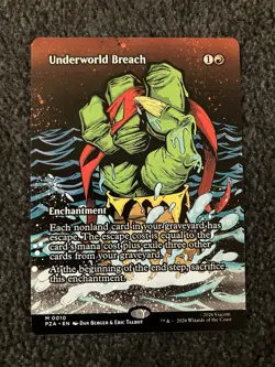 Magic MTG - Underworld Breach (Borderless) - Teenage Mutant Ninja Turtles - Image 1