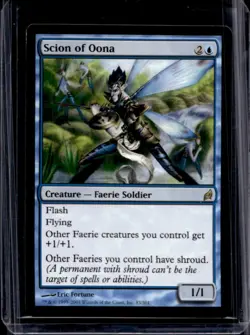 2007 Magic MTG Lorwyn French Scion d Oona #83 - Image 1