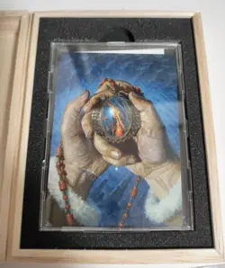 Mox Jasper Stainless Steel MTG WotC Official Limited to events held in Japan - Image 1