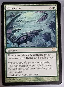 MTG Hurricane Tenth Edition 270/383 Regular Rare - Image 1