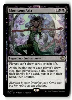 1x MTG Mornsong Aria NM Normal R Lorwyn Eclipsed 111 - Image 1