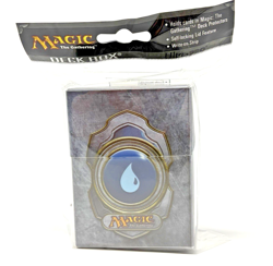 UltraPRO Magic The Gathering Plastic Deck Box Blue Water Drop Mana Symbol 82447 - Image 1