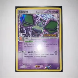 Pokemon TCG Vibrava 24/101 Dragon Frontiers Reverse Holo Delta Species Rare 70 … - Image 1
