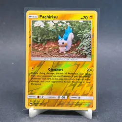 REVERSE HOLO Pachirisu 80/214 NM | Lost Thunder Pokemon | LP/EX - Image 1